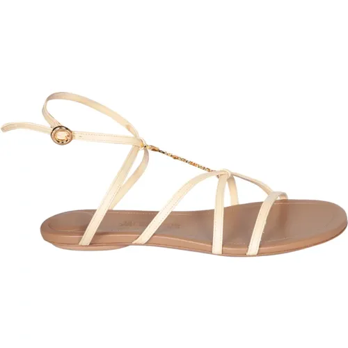 Flat Sandals, female, , Size: 6 US Women's Shoes Sandals Ss24 - Jacquemus - Modalova