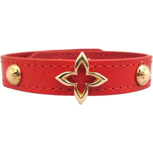 Pre-owned Jewellery, female, , Size: ONE SIZE Pre-owned Leather bracelets - Louis Vuitton Vintage - Modalova