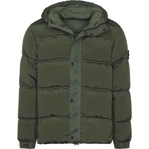 Hooded Jacket for Stylish Outfits , male, Sizes: M - Stone Island - Modalova