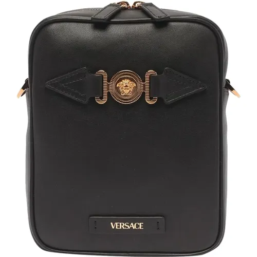 Stilvolle Leder Tasche Versace - Versace - Modalova