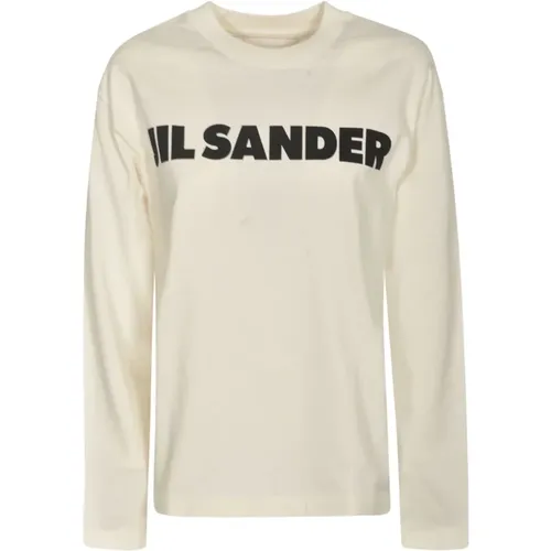 T-Shirts , Damen, Größe: L - Jil Sander - Modalova