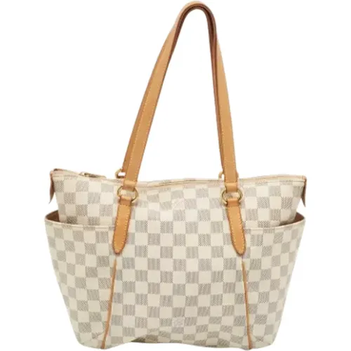 Pre-owned Tote Bags, female, , Size: ONE SIZE Pre-owned Canvas louis-vuitton-bags - Louis Vuitton Vintage - Modalova