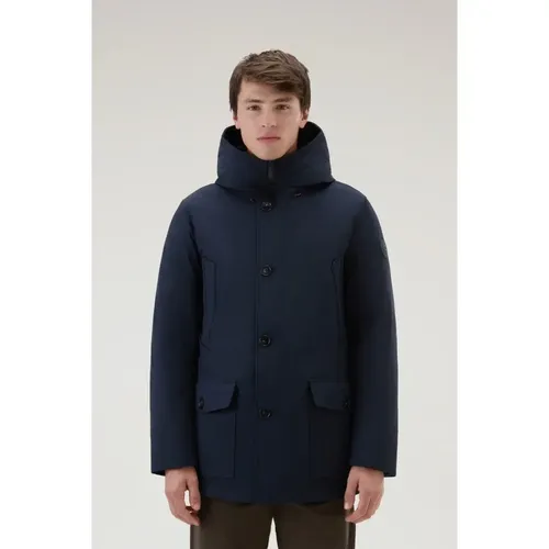 Winter Jackets , Herren, Größe: L - Woolrich - Modalova