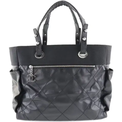 Pre-owned Tote Bags, female, , Size: ONE SIZE Pre-owned Leather totes - Chanel Vintage - Modalova