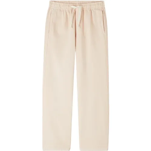 Straight Trousers, male, , Size: L Pink Duke Drawstring Trousers - A.p.c. - Modalova