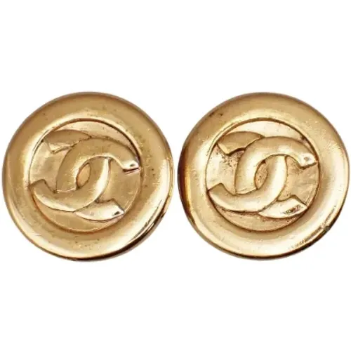 Pre-owned Jewellery, female, , Size: ONE SIZE Pre-owned Gold chanel-jewelry - Chanel Vintage - Modalova