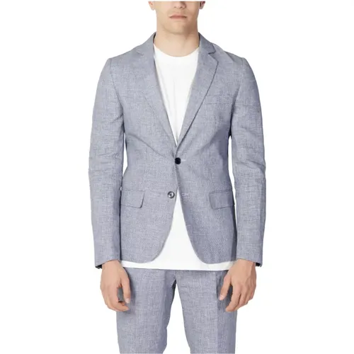 Blazers, male, , Size: 2XL Marl Blazer for Men - Antony Morato - Modalova