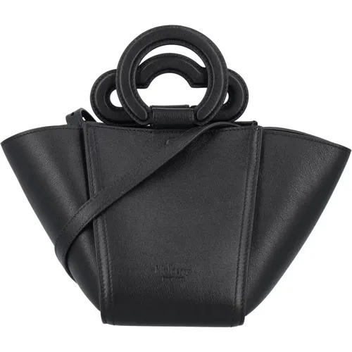 Silky Calf Top Handle Mini Bag , female, Sizes: ONE SIZE - Mulberry - Modalova