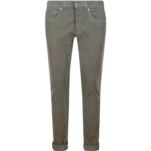 Slim-fit Corduroy Jeans , Herren, Größe: W30 - Dondup - Modalova