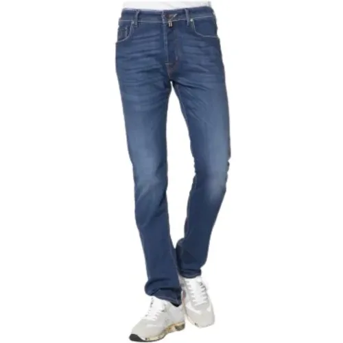 Klassische Denim-Jeans für Männer , Herren, Größe: W31 - Jacob Cohën - Modalova