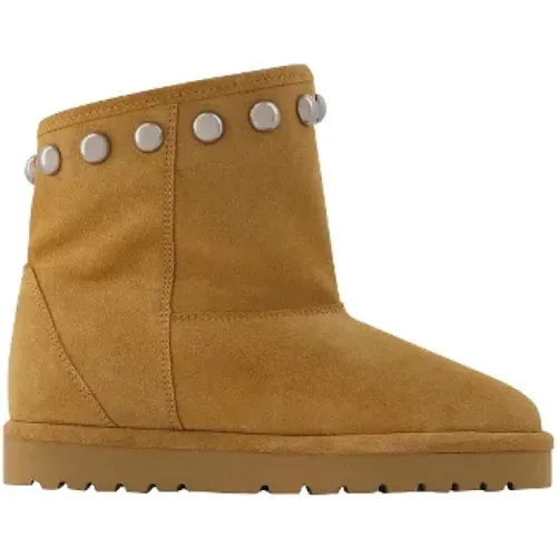 Studded Shearling Ankle Boots , unisex, Sizes: 3 UK - Isabel marant - Modalova