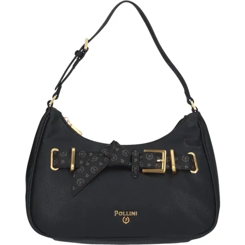 Shoulder Bags, female, , Size: ONE SIZE Mini Grained - Pollini - Modalova
