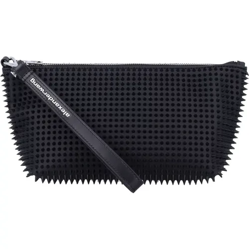 Handbag with Spikes , female, Sizes: ONE SIZE - alexander wang - Modalova