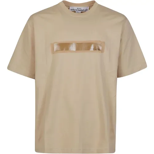 Men's Jean T-Shirt , male, Sizes: M, L, S - A.p.c. - Modalova