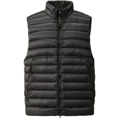 Vests, male, , Size: M Down Vest with D.d. Shell Lens - C.P. Company - Modalova