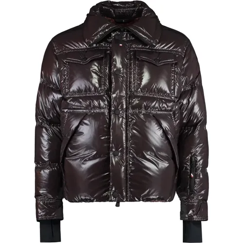 Down Jackets, male, , Size: L Tecka Short Down Jacket - Moncler - Modalova