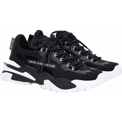 Herren Sneaker Kollektion , Herren, Größe: 43 EU - Versace Jeans Couture - Modalova