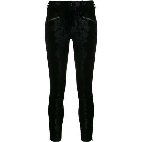Velvet Moto Skinny Pants Kenna , female, Sizes: W26, W24 - J Brand - Modalova