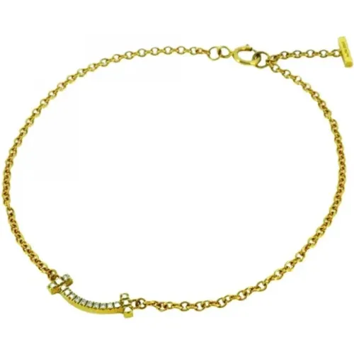 Pre-owned Jewellery, female, , Size: ONE SIZE Pre-owned Gold bracelets - Tiffany & Co. Pre-owned - Modalova