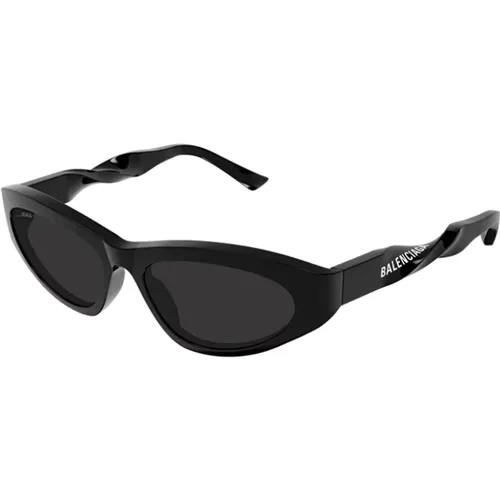 Stilvolle Sonnenbrille in Schwarz , Damen, Größe: 54 MM - Balenciaga - Modalova