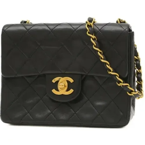 Pre-owned Leather chanel-bags , female, Sizes: ONE SIZE - Chanel Vintage - Modalova