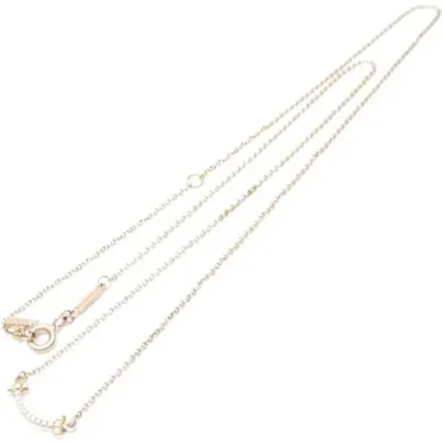 Pre-owned Jewellery, female, , Size: ONE SIZE Pre-owned Rose Gold necklaces - Tiffany & Co. Pre-owned - Modalova