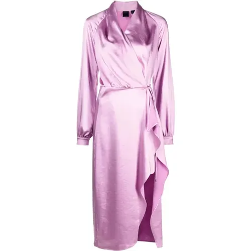 Los terales long sleeve dress , female, Sizes: 2XS, XS - pinko - Modalova
