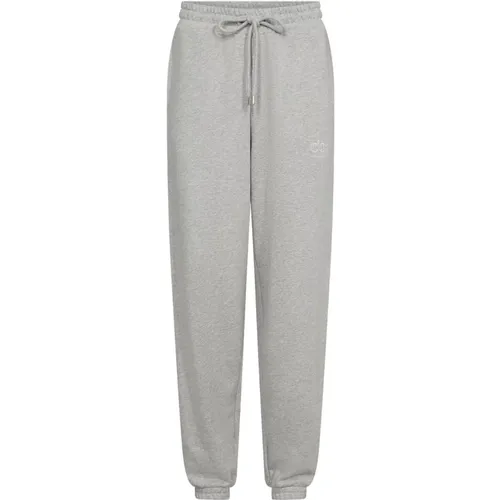 Cleancc Sweat Pant Grau Melan - Co'Couture - Modalova