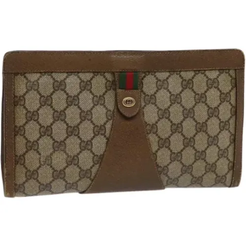 Pre-owned Leder clutches - Gucci Vintage - Modalova