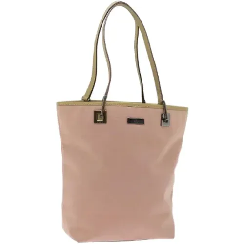 Pre-owned Tote Bags, female, , Size: ONE SIZE Pre-owned Canvas gucci-bags - Gucci Vintage - Modalova