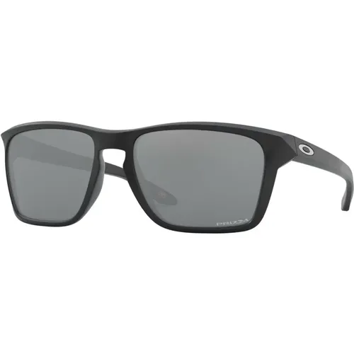 Matte Schwarze Sonnenbrille mit Prizm , Herren, Größe: 60 MM - Oakley - Modalova
