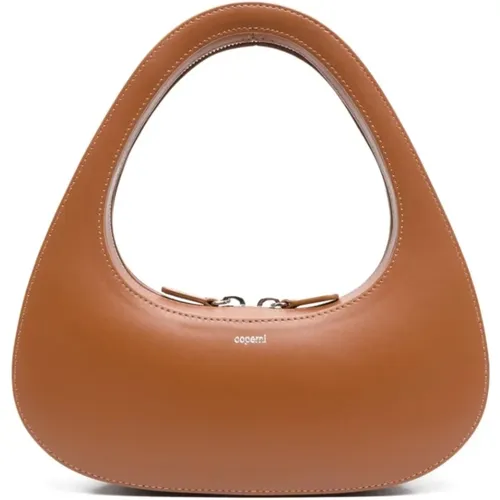 Leather Baguette Swipe Bag , female, Sizes: ONE SIZE - Coperni - Modalova