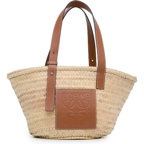 Pre-owned Raffia totes , female, Sizes: ONE SIZE - Loewe Pre-owned - Modalova