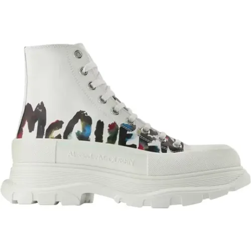 Sneakers, male, , Size: 9 US Canvas sneakers - alexander mcqueen - Modalova