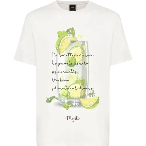 T-Shirt MIT Grafik , Herren, Größe: XL - F**k - Modalova