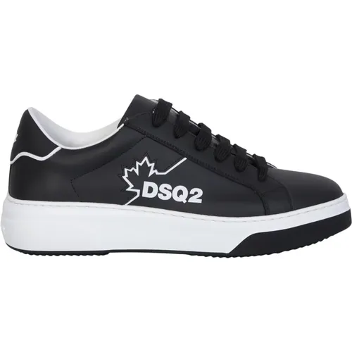 Schwarze Bumper Sneakers SS24,Sneakers - Dsquared2 - Modalova