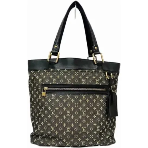 Pre-owned Tote Bags, female, , Size: ONE SIZE Pre-owned Canvas handbags - Louis Vuitton Vintage - Modalova