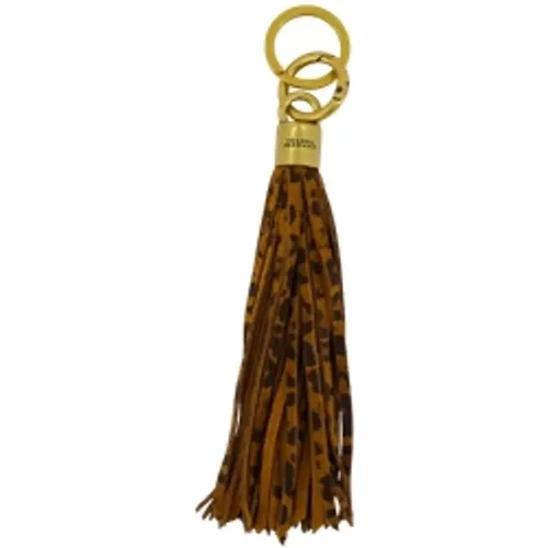 Keyrings, female, , Size: ONE SIZE Classic Tassel Leather Keyring - Isabel marant - Modalova