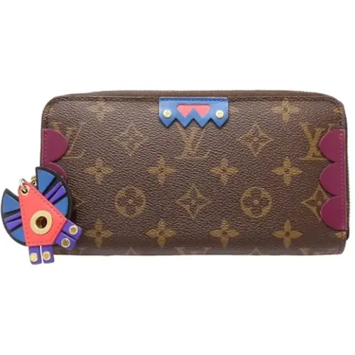Pre-owned Wallets, female, , Size: ONE SIZE Pre-owned Canvas wallets - Louis Vuitton Vintage - Modalova