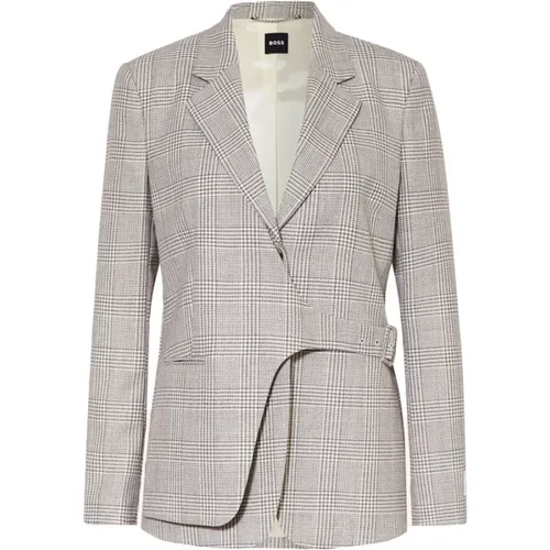 Maßgeschneiderter Wollblazer , Damen, Größe: M - Hugo Boss - Modalova