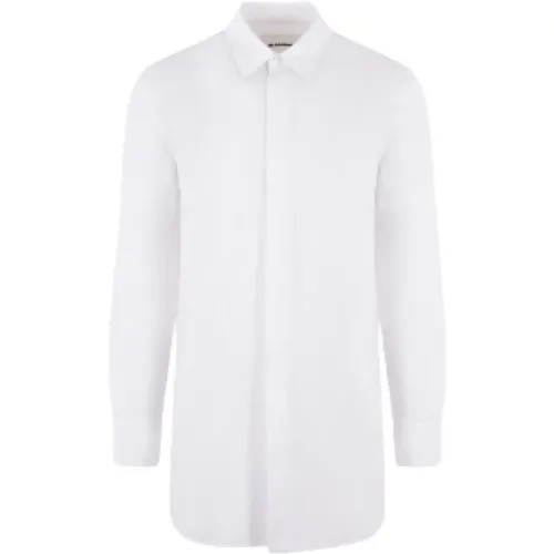 Soft Fit Cotton Shirt , male, Sizes: L - Jil Sander - Modalova