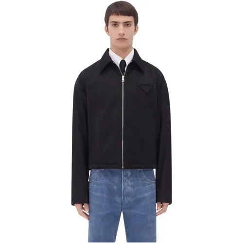Jackets with Zipper Closure , male, Sizes: M, L - Bottega Veneta - Modalova