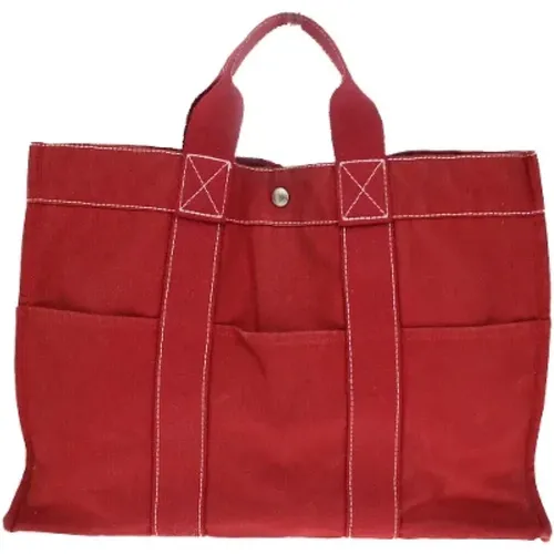 Pre-owned Canvas totes , female, Sizes: ONE SIZE - Hermès Vintage - Modalova