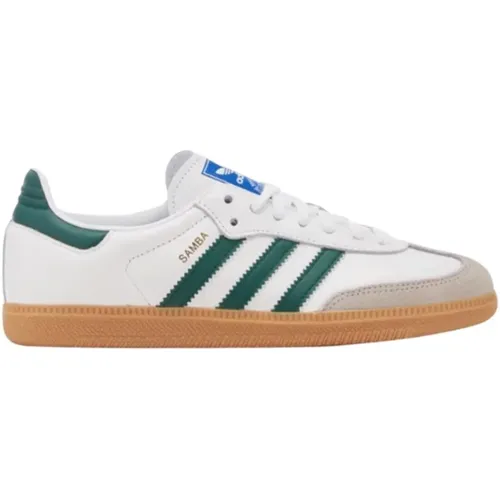 Weiße Samba OG Sneakers , Herren, Größe: 43 1/3 EU - adidas Originals - Modalova