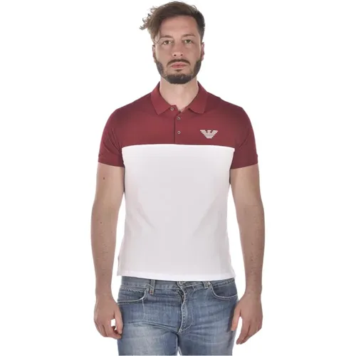 Klassisches Polo Shirt , Herren, Größe: S - Emporio Armani - Modalova