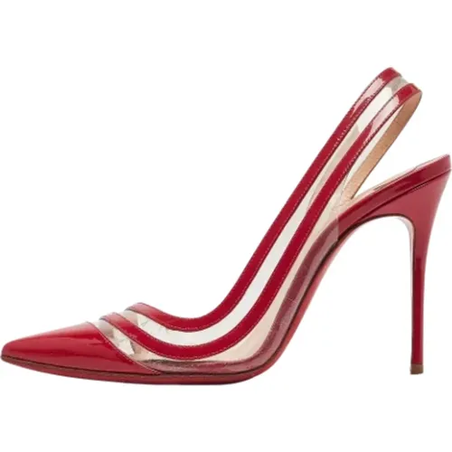 Pre-owned Pumps, female, , Size: 7 1/2 US Pre-owned Leather heels - Christian Louboutin Pre-owned - Modalova