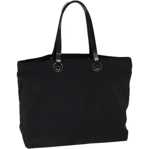 Pre-owned Tote Bags, female, , Size: ONE SIZE Pre-owned Canvas fendi-bags - Fendi Vintage - Modalova