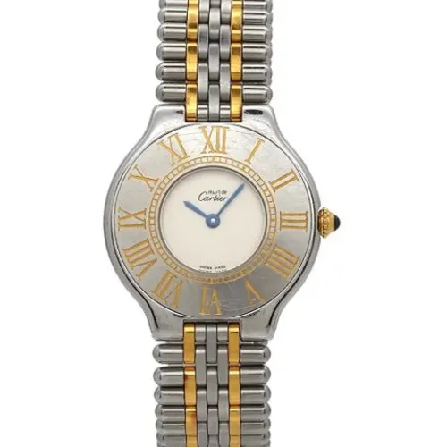 Pre-owned Watches, female, , Size: ONE SIZE Pre-owned Vintage Watch - Cartier Vintage - Modalova