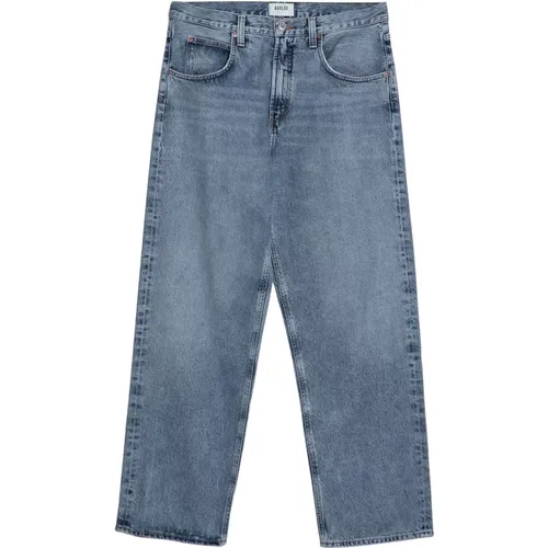 Regular Fit Denim Jeans , Herren, Größe: W30 - Agolde - Modalova