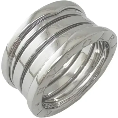 Pre-owned Jewellery, female, , Size: ONE SIZE Pre-owned White Gold rings - Bvlgari Vintage - Modalova